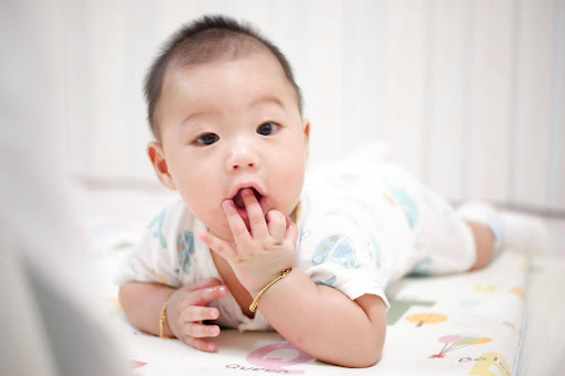 baby picture in paediatric ent clinic