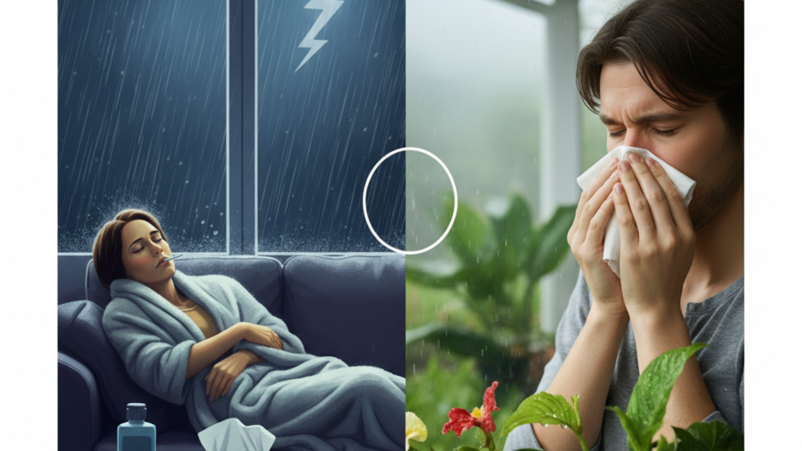 alllergy and flu picture