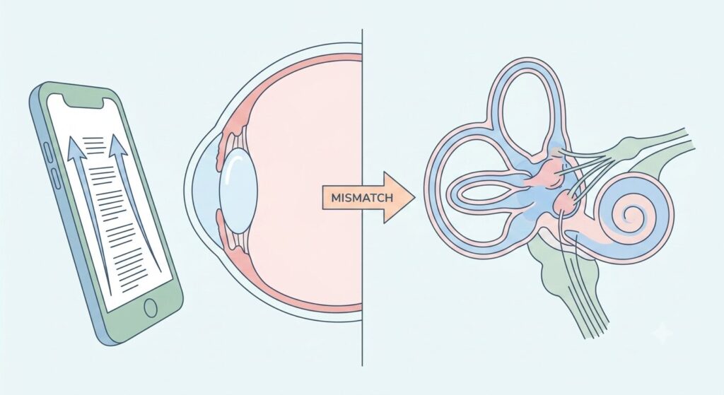 eye and vestibular no coordination