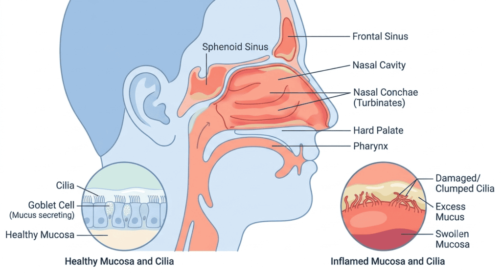 saggital neck with nasal image